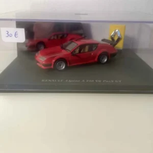 Renault Alpine A310 V6 Pack GT rouge coffret boite rectangle - Universel Hobbies