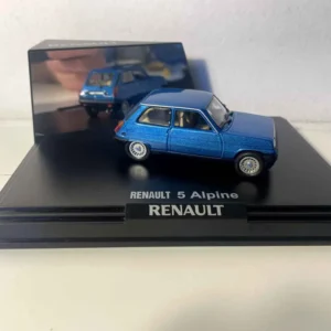 Renault 5 Alpine Turbo bleue métal (coffret boite rectangle) - NOREV