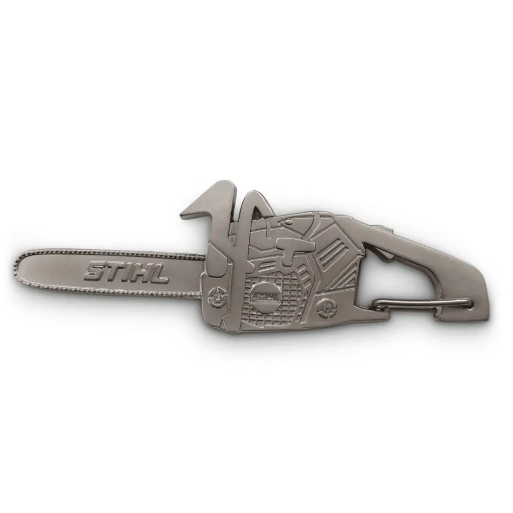 STIHL Porte-clés décapsuleur avec sifflet de sécurité