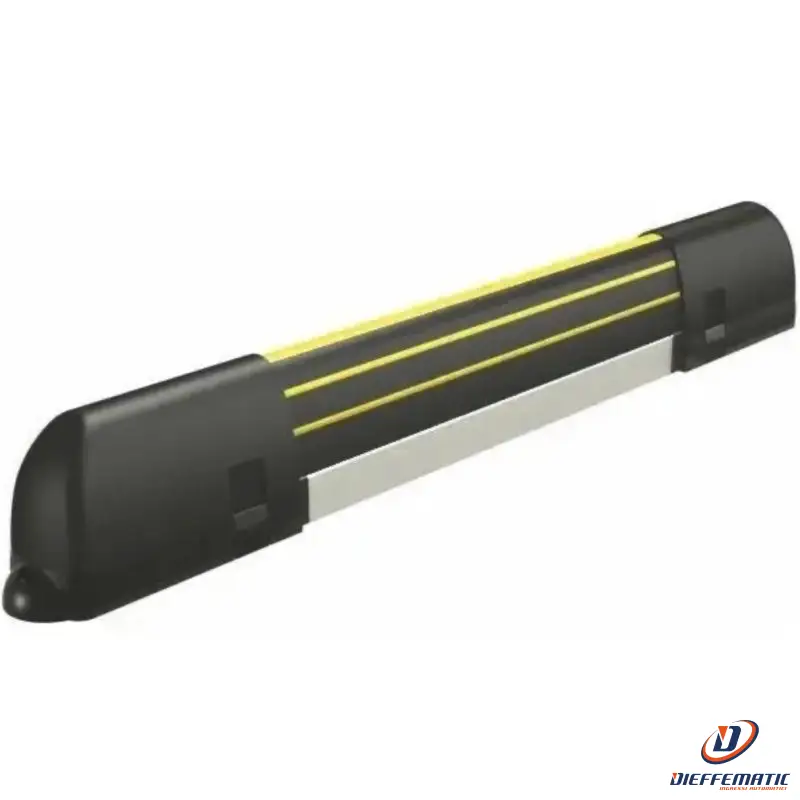 Armas Bs10-C25Ne Bordo Sensibile Elettromeccanico Gomma Nera H 250 Cm Originale