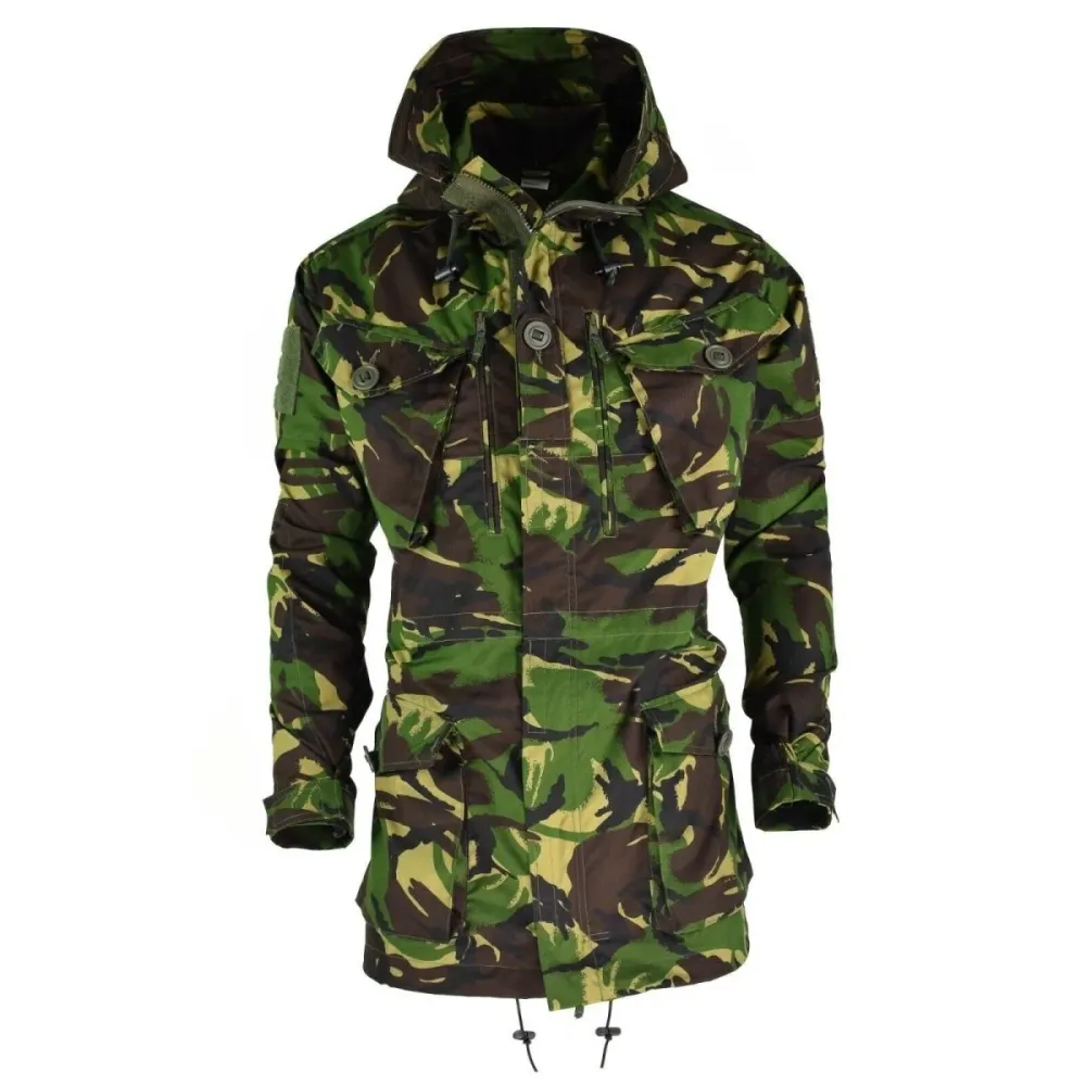 Certifié CE Veste de combat militaire DPM originale de l'armée britannique, parka coupe-vent, NEUF
