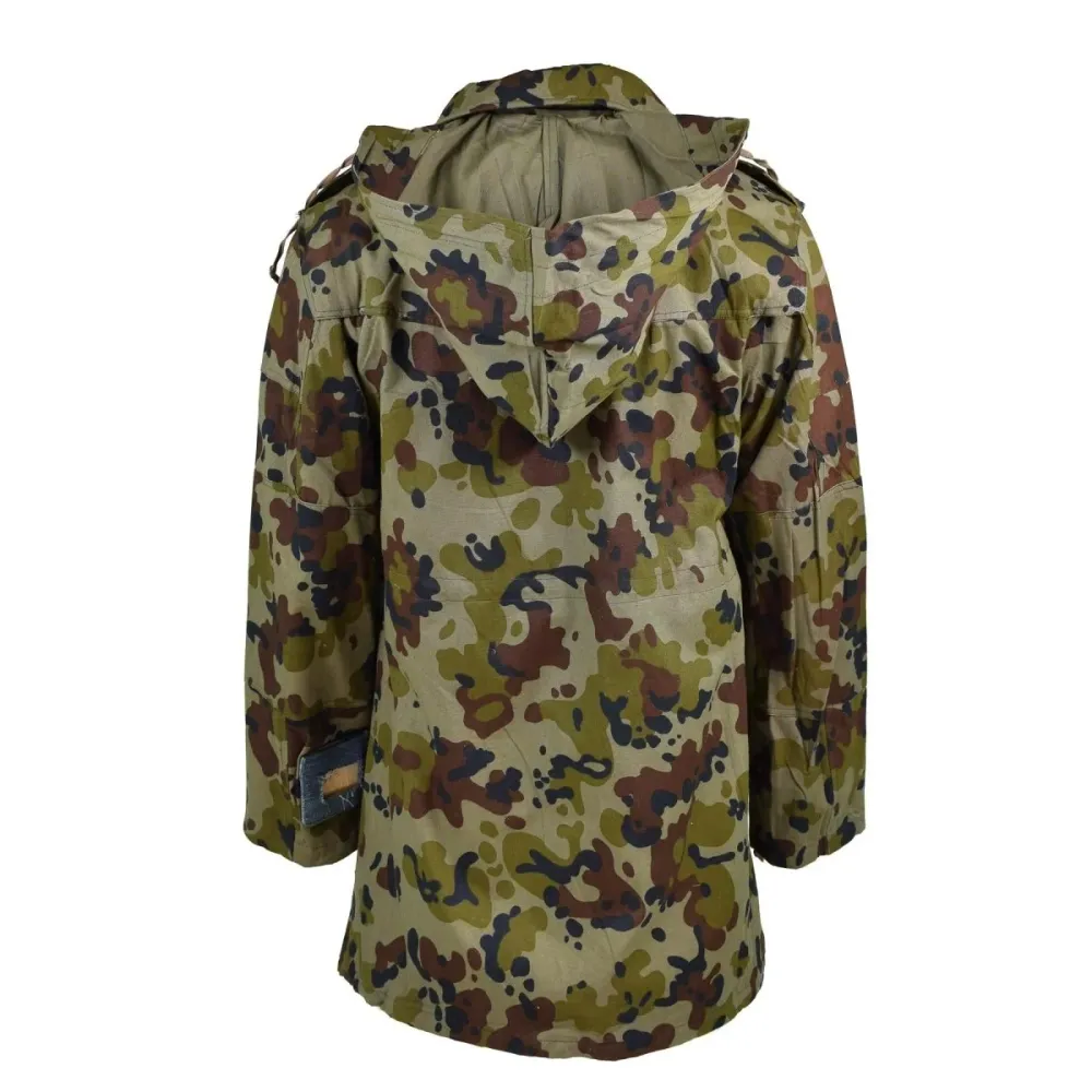 Certifié CE Véritable veste militaire BDU de l'armée roumaine Parka M93 combat camo leaf NEUF