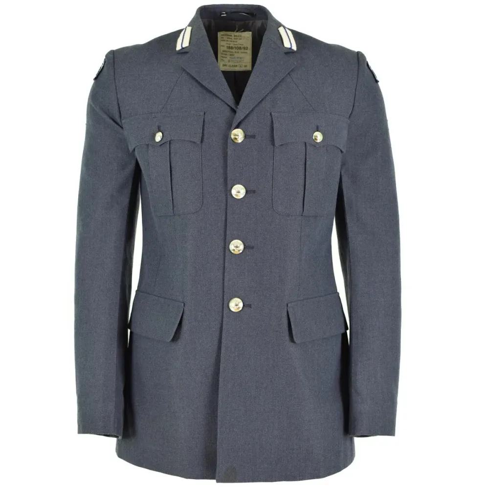 Haute Performance Veste d'uniforme de cérémonie originale de l'armée britannique, bleu de parade, édition militaire des fo...