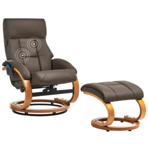 Massagestoel FORCE Kunstleer Donkerbruin pour motards voyageurs