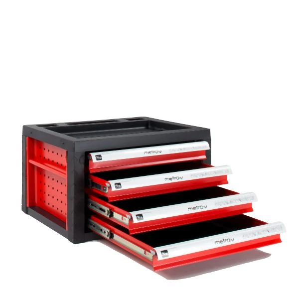 Porte-bagages scooter Accessoire Metra boîte à outils sur chariot à outils rouge 10346 magasiner à bas prix
