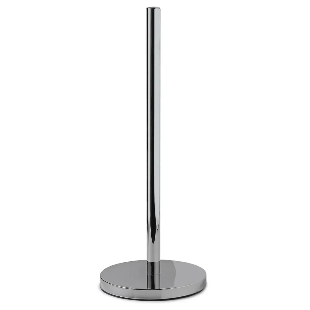 Porte-bagages scooter Lampadaire avec porte-rouleau de rechange modèle Magò de Gedy - Chromé