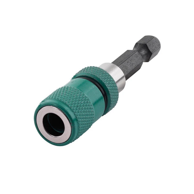 Porte-embout de vissage magnétique WOLFCRAFT 2411000 avec butée de profondeur en noir mat