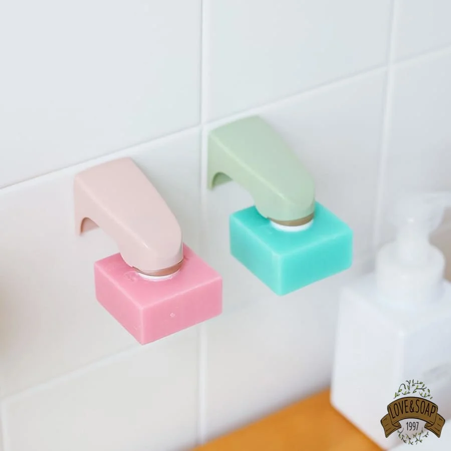 Protège-mains Porte savon magnétique aimant smiley