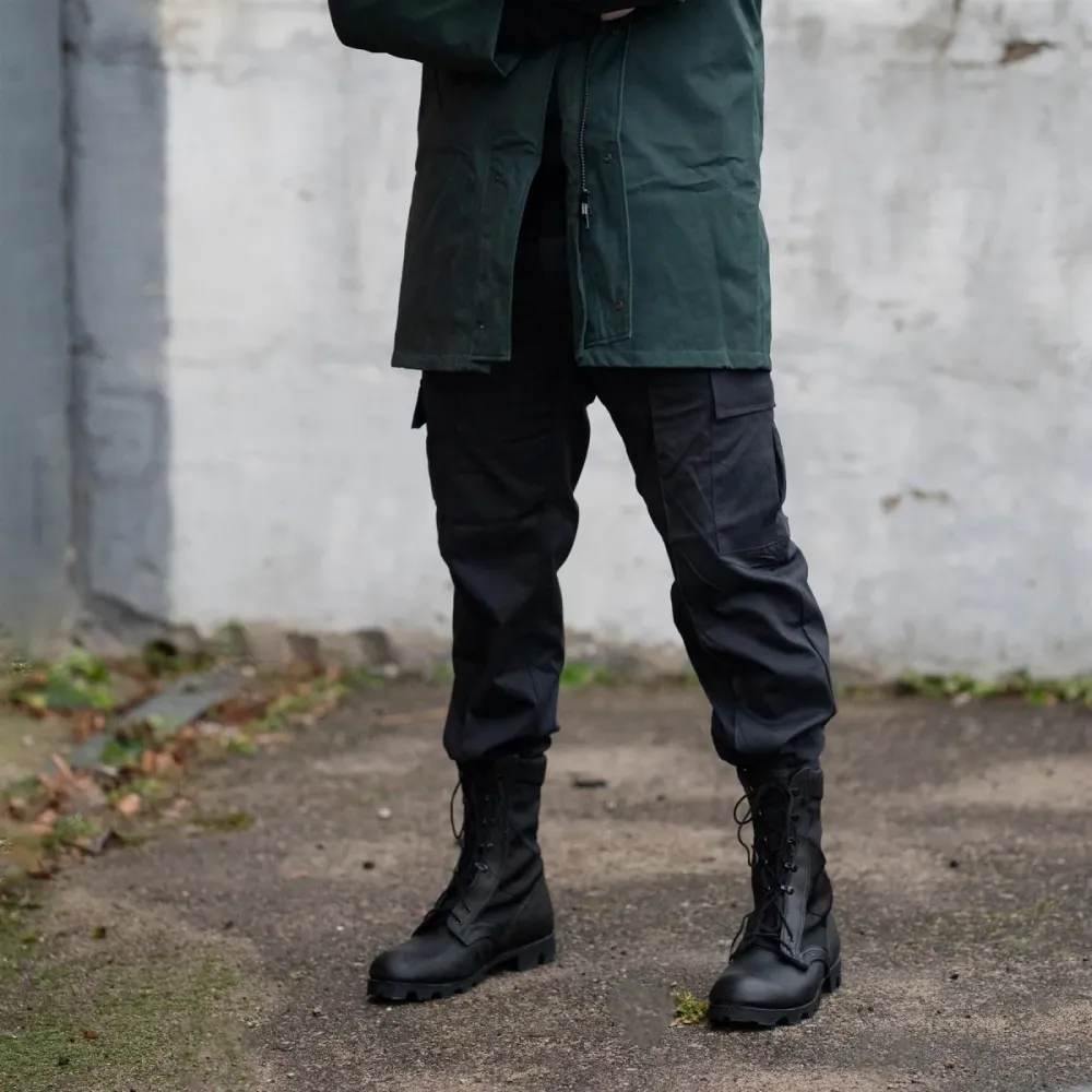 Racing Pantalon cargo noir premier de la police de l'armée britannique, uniforme de sport, NEUF