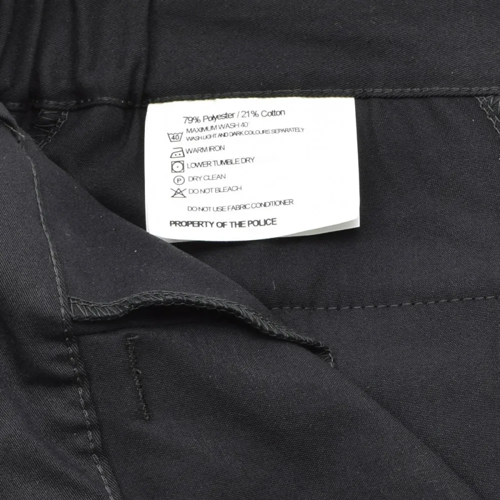 Racing Pantalon cargo noir premier de la police de l'armée britannique, uniforme de sport, NEUF