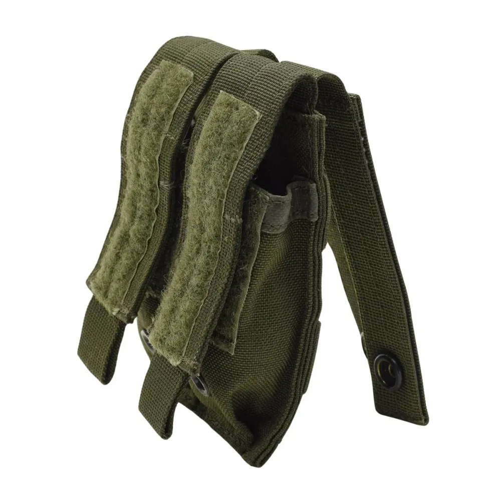 Racing Pochette de chargeur doublement pistolet d'origine de l'armée britannique sac de chargeur militaire de campagne Olive