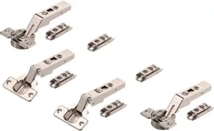 Racing Set de charnières AVENTOS HF Porte bois à visser