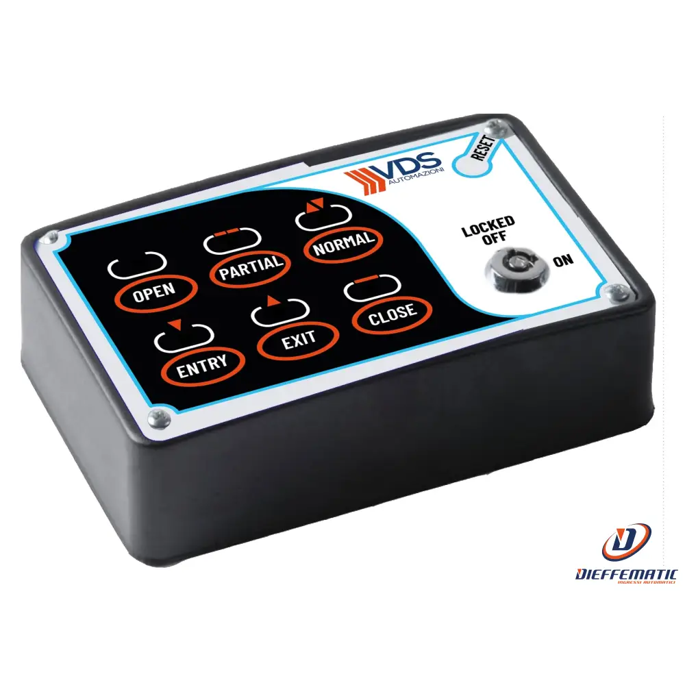 Selettore Multifunzione Digitale Vds Per Porte Automatiche - 22mm/25mm/28mm