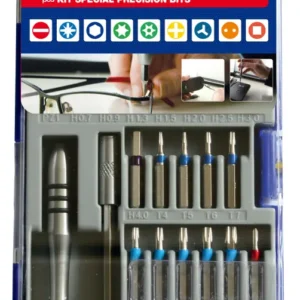 Tivoly 35 pièces -33 embouts de précision+ 1 porte-embout magnétique + 1 tournevis