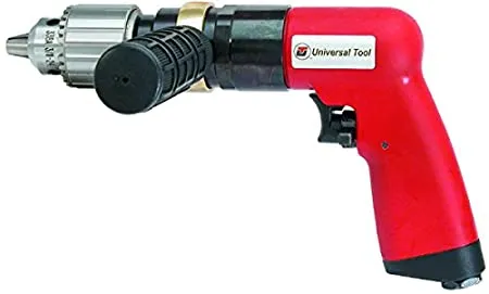 Tout usage Tool UT8896R 1/2" Pistol Air Drill 0.8 HP 400 RPM 4.6 CFM Reversible