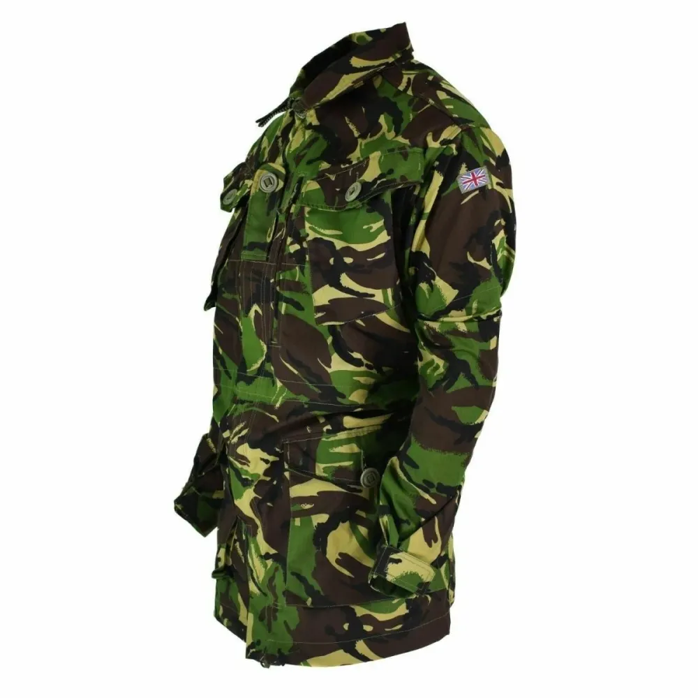 Véritable veste de combat de l'armée britannique DPM camouflage jungle militaire parka 95 pour stockage extérieur