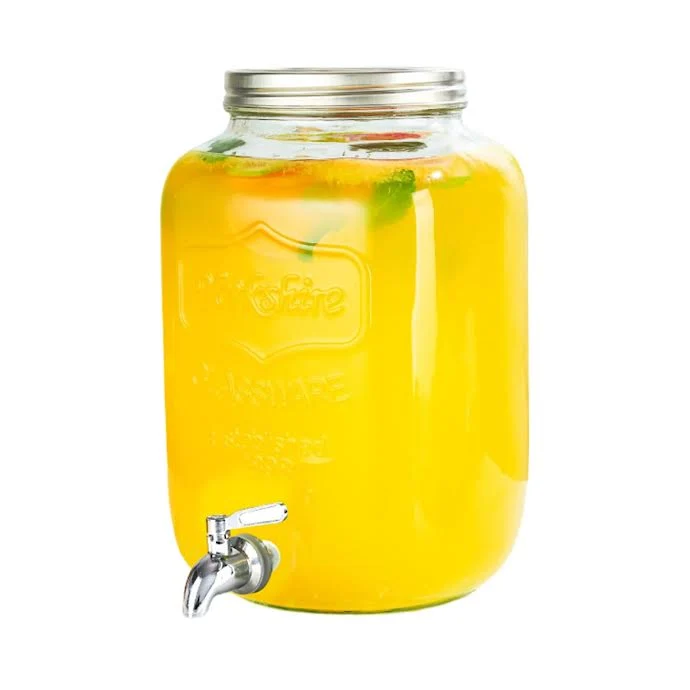 CH 8Lt Beverage Dispenser Tap Limpide pour motos anciennes