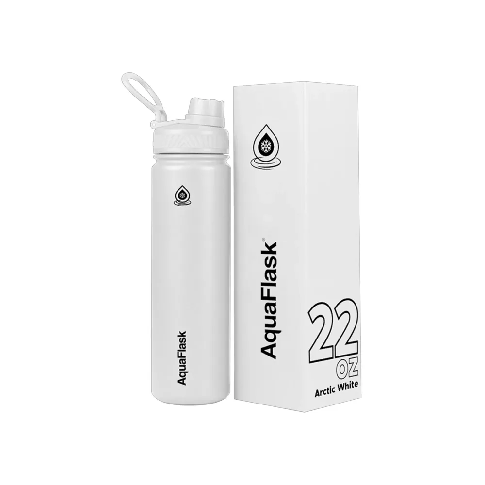 Aquaflask 650ml Flask Arctic Blanc pur