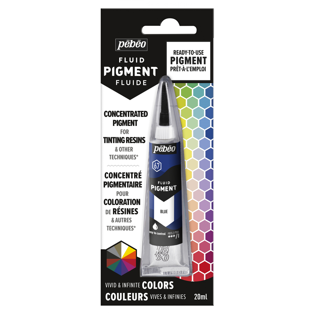 Fluid pigment 20ml bleu Gedeo - 1 Litre