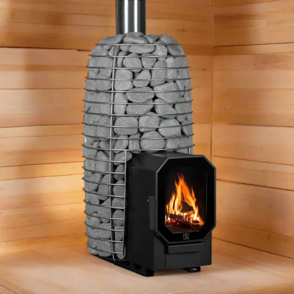 HUUM HIVE Flow Portatif wood-burning stove 8.5 kW