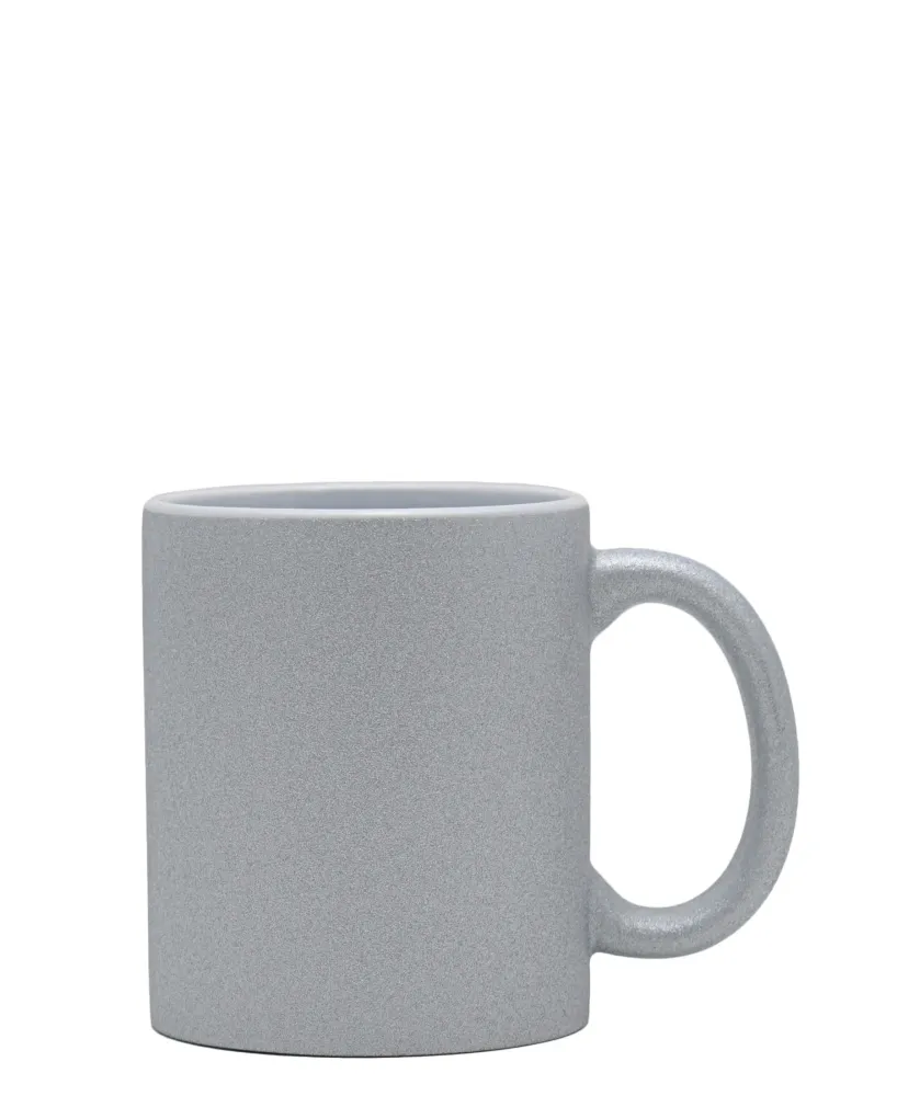 Kitchen Life Glitter mug - Argenté