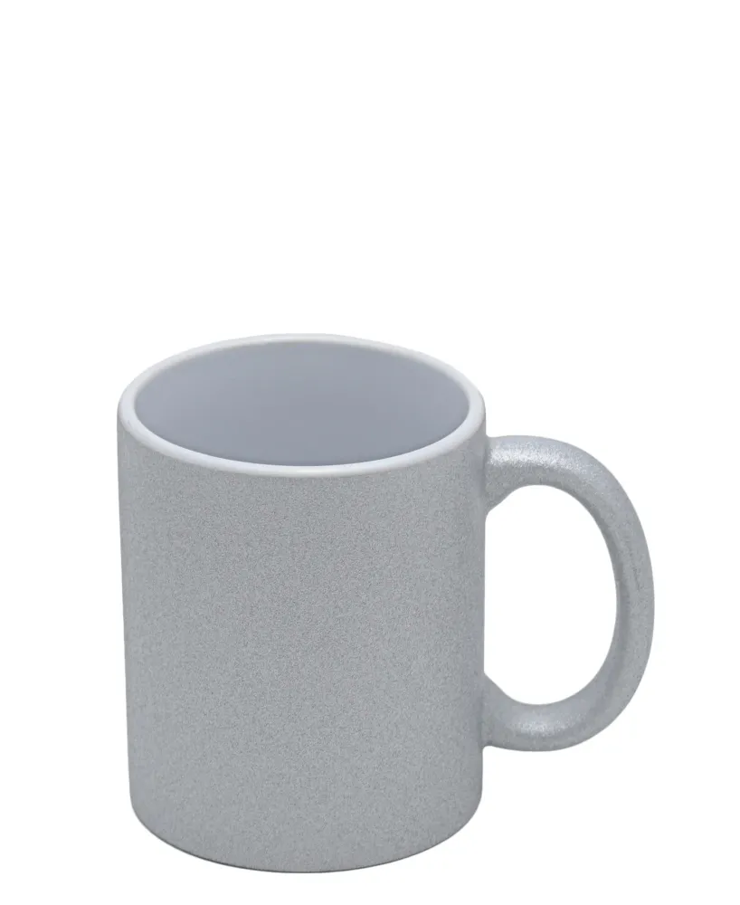 Kitchen Life Glitter mug - Argenté