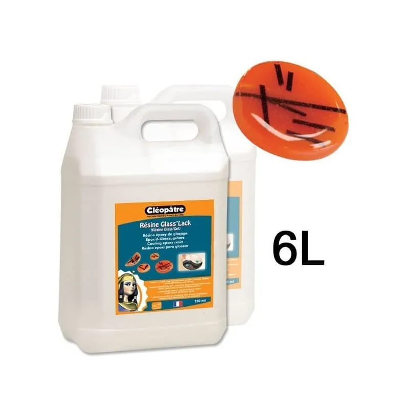 Professionnel Résine époxy Glass'Lack 720 ml CLÉOPÃTRE