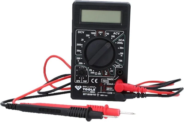 Brilliant Tools Multimètre numérique Courant CC BT122910 choisir à bas prix