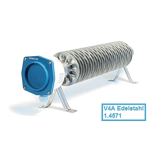 Schultze RiRo u 500 V4A Chauffage à tubes à ailettes universel 500 W 230 V acier inoxydable 1.4571 IP66/67 U 0500EA4 se pr...