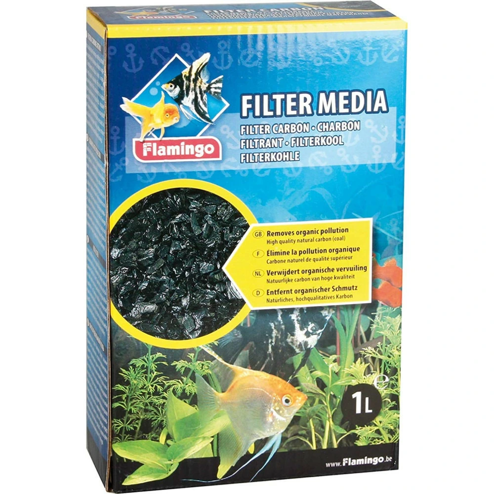 Chaîne de transmission Charbon filtrant 450 g soit 1 litre pour aquarium.