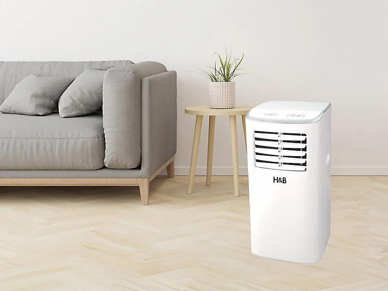 Climatiseur mobile déshumidificateur 7000 BTU 2000w Avec filtre antibactérien