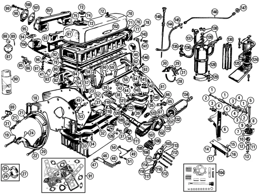 Haute Performance FILTER OIL FILTER CONVERSION(435-385)