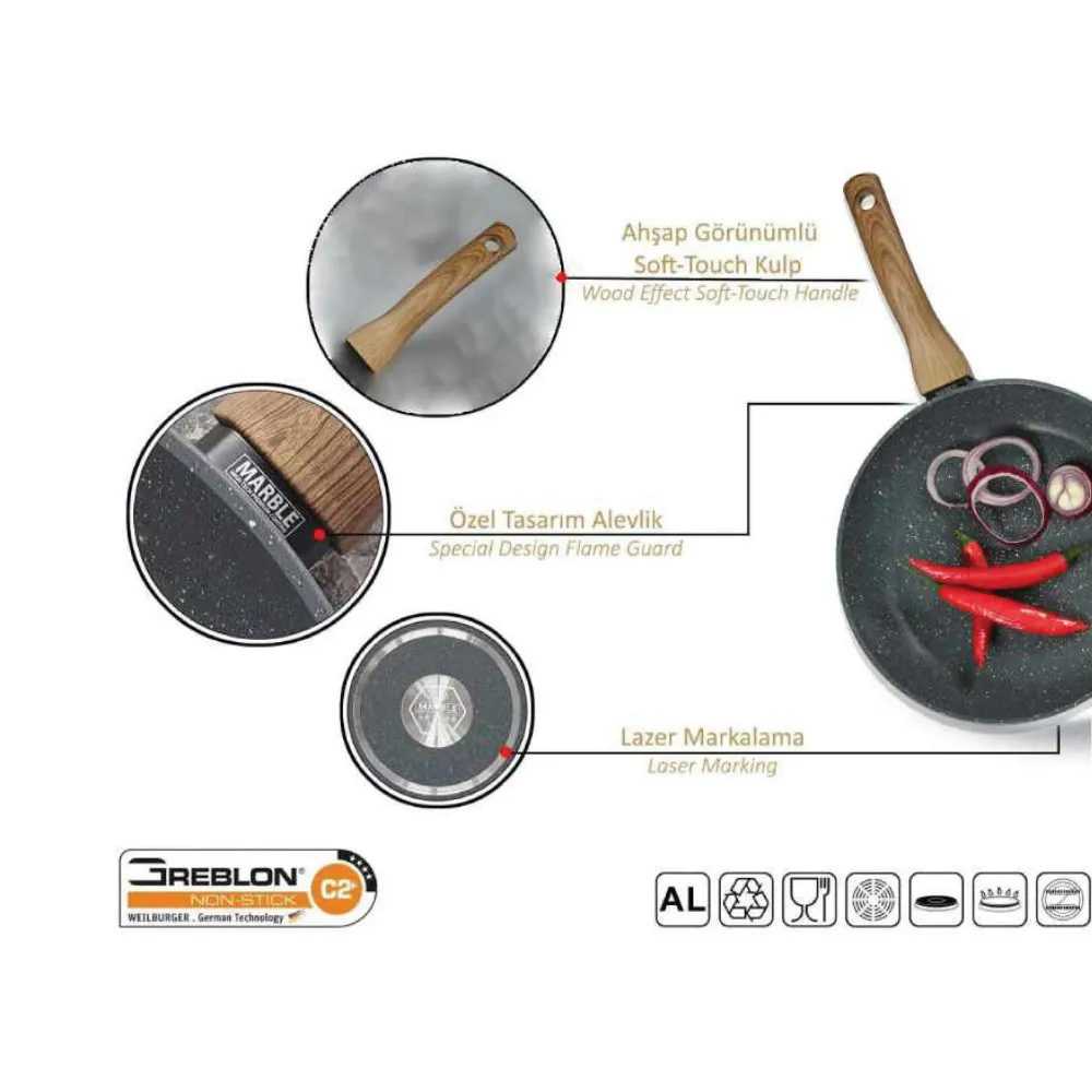 Pneu tout-terrain quad Leydi Natura 30cm Fry Pan Grey