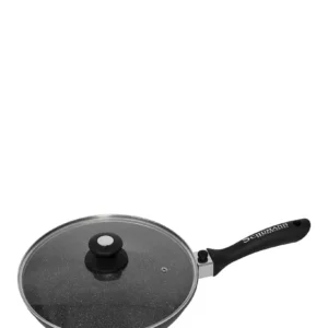 Schumann 24cm Moove Fry-Pan - Noir jais pour quads utilitaires
