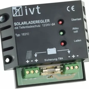 Haute Résistance Régulateur de charge solaire IVT 12 V/24 V 6 200032 choisir à bas prix