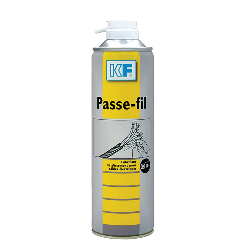 Cric hydraulique Lubrifiant passe-fil