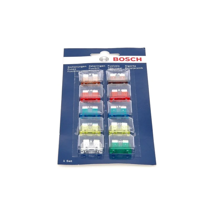 Pack de 10 fusibles BOSCH 1987529037 Réduit