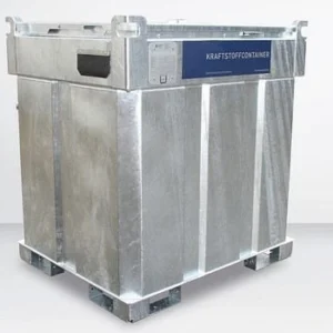 Système mobile de réservoir diesel DENIOS KI-D double paroi 770 litres avec pompe 12/24V 278-996 commander à bas prix