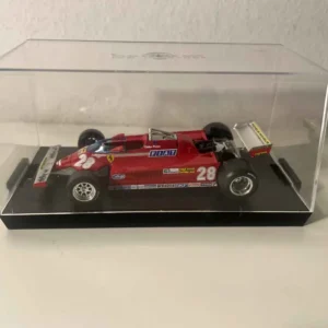 Ferrari 126CK Turbo rouge numéro 28 (Formule 1) - haut prix d'Italie de 1981 - BRUMM référence V5420