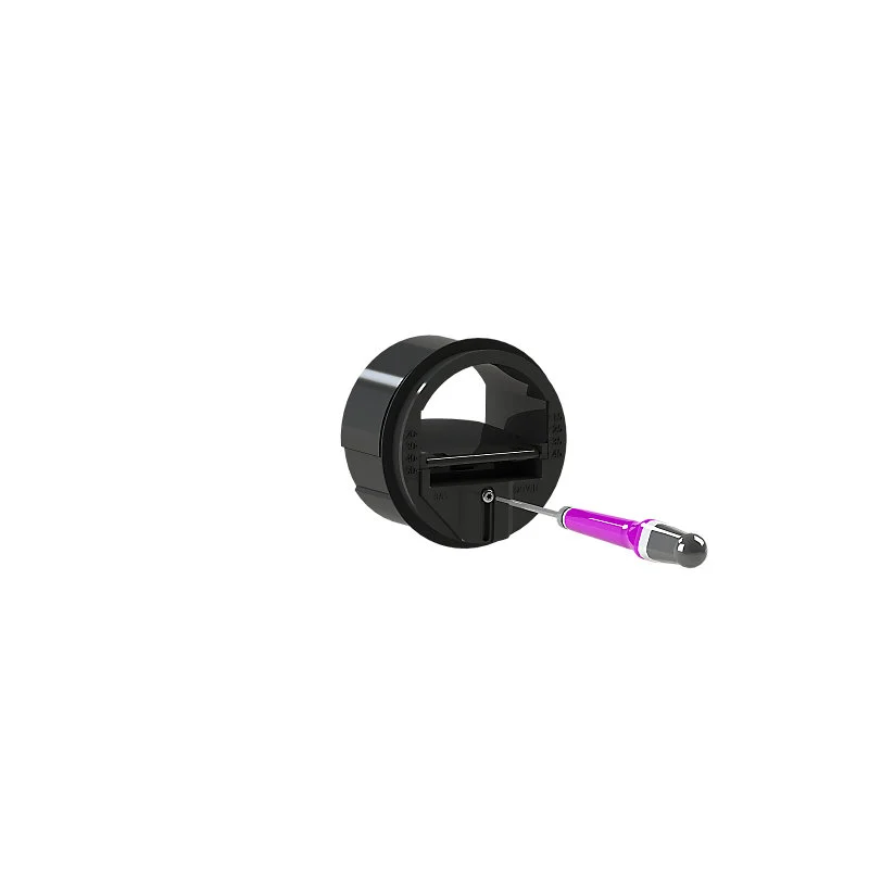 Régulateur de débit autoréglable ANJOS RDR 80 mm réglé 15 m3 h (réglable de 15 à 50 m3 h)