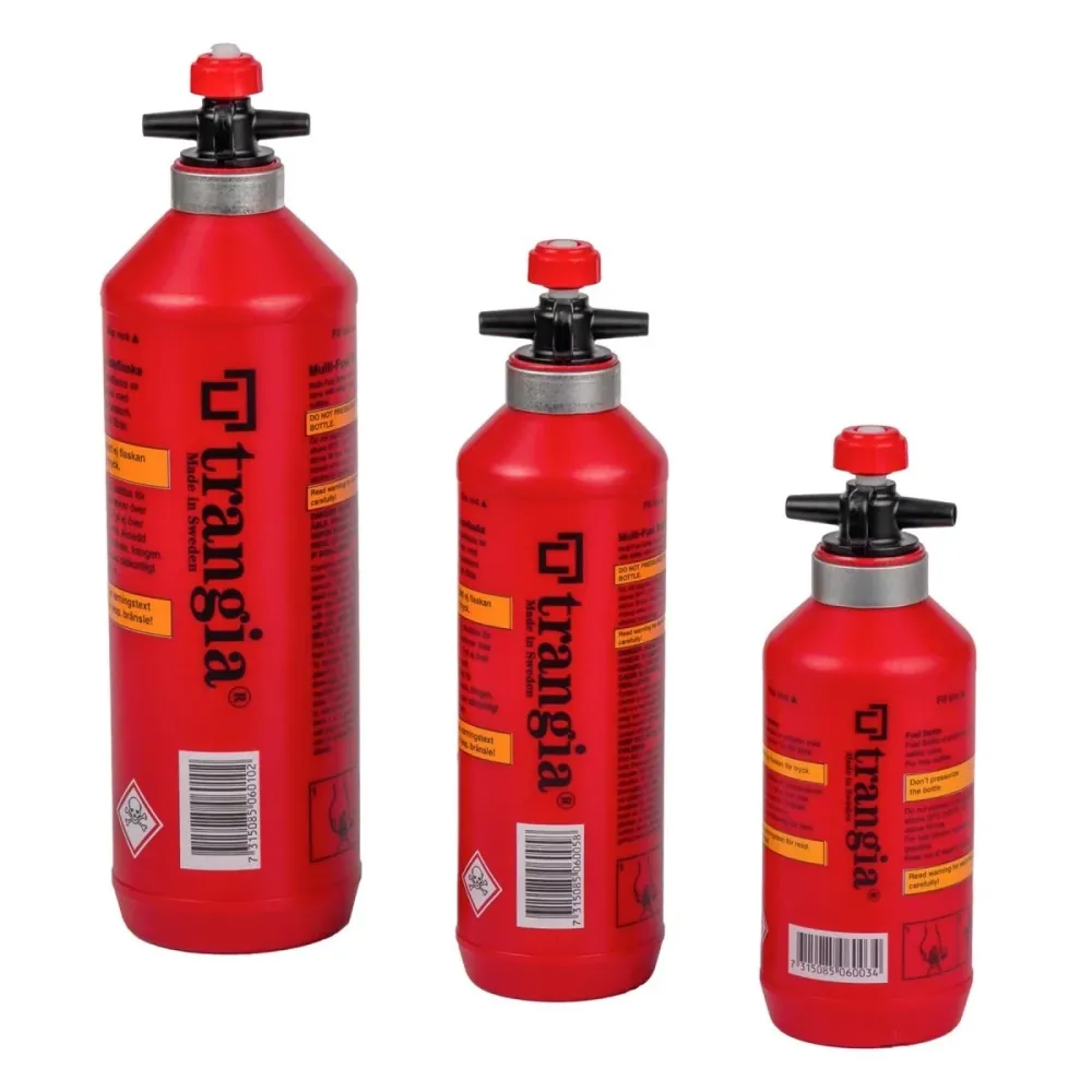 Bouteille de carburant liquide Trangia Brûleur à essence Flacon en polyéthylène Camping extérieur Rouge par Akrapovič