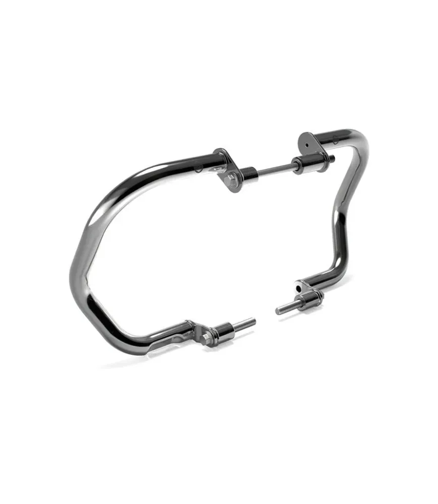 Motorschutzbügel Kompakte Effet argent für Bear / Interceptor / Continental GT 650 - Royal Enfield