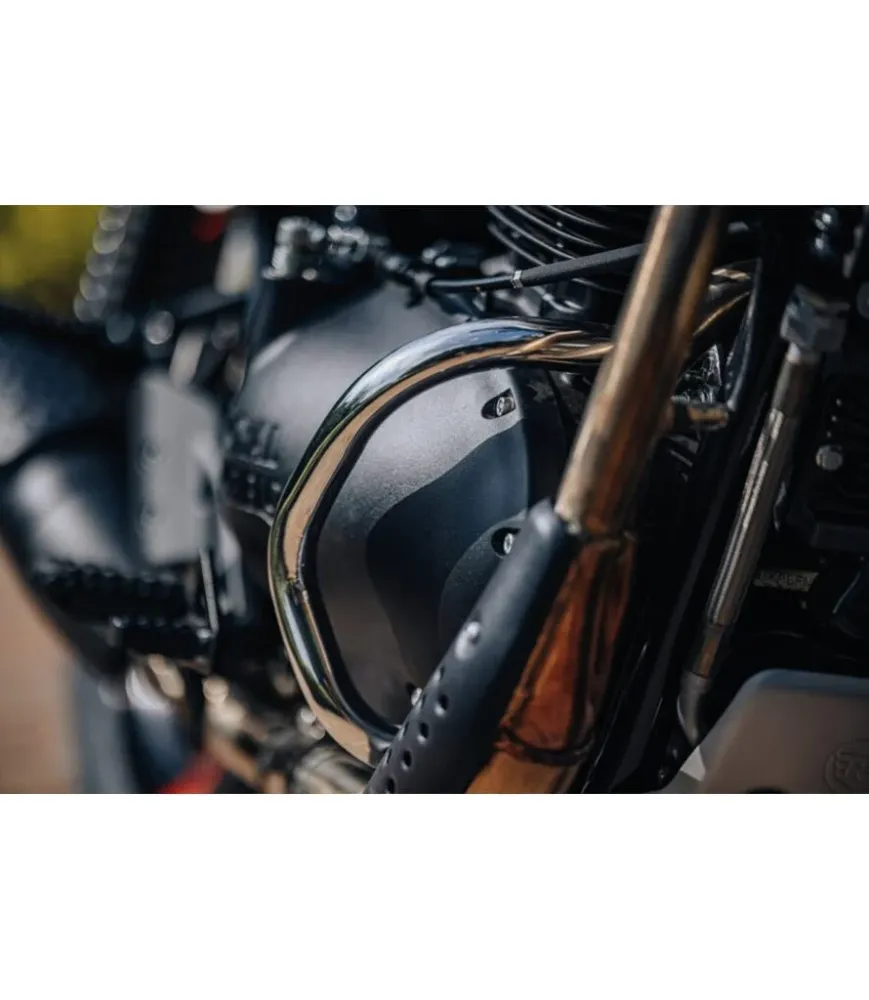 Motorschutzbügel Kompakte Effet argent für Bear / Interceptor / Continental GT 650 - Royal Enfield