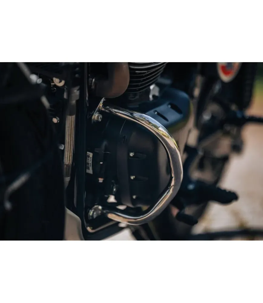 Motorschutzbügel Kompakte Effet argent für Bear / Interceptor / Continental GT 650 - Royal Enfield