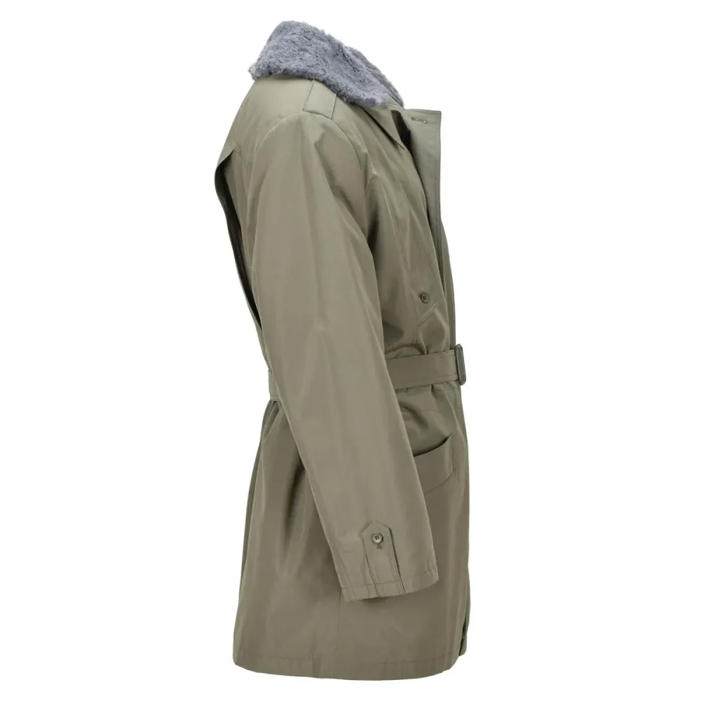 Protection thermique Parka de campagne d'origine de l'armée tchèque M85 Veste d'hiver olive avec doublure NEUF