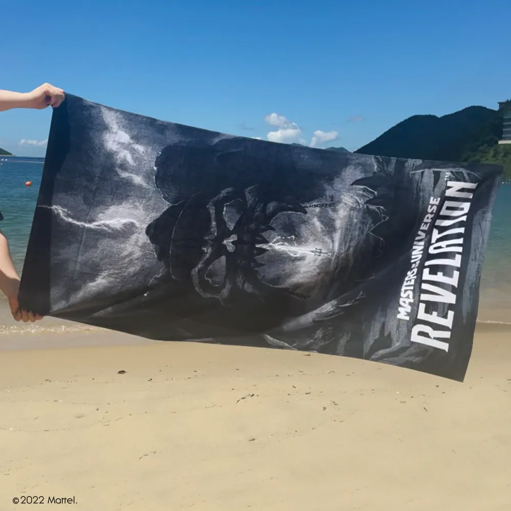 *Serviette de plage Dark Castle Grayskull Facile à installer