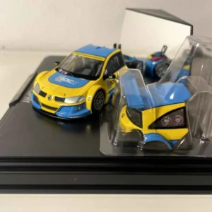 Mégane Trophy bleue claire et jaune (coffret boite rectangle) - Boite N°3 - NOREV pour Jet Ski
