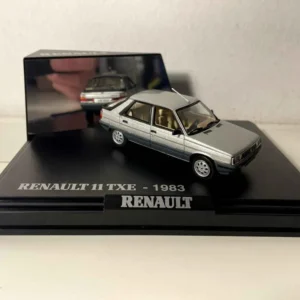 Renault 11 TXE grise de 1983 (coffret boite rectangle) - NOREV avec Revêtement imperméable