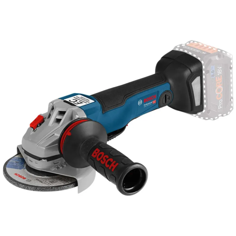 Bosch GWS 18V-10 PC De métier 125mm Angle Grinder Enhanced User Protection Body Only 06019G3E0A