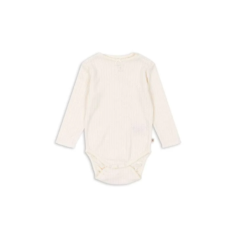 Haute Protection Konges Sløjd Body Minnie - GOTS - Blanc Antique